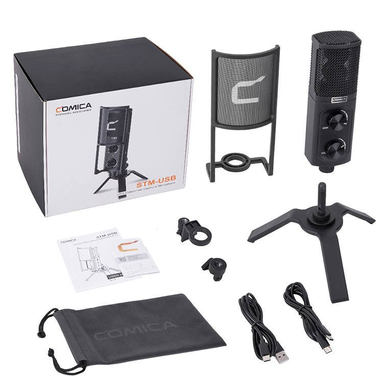 Comica STM-USB - mikrofon pojemnościowy USB - 5