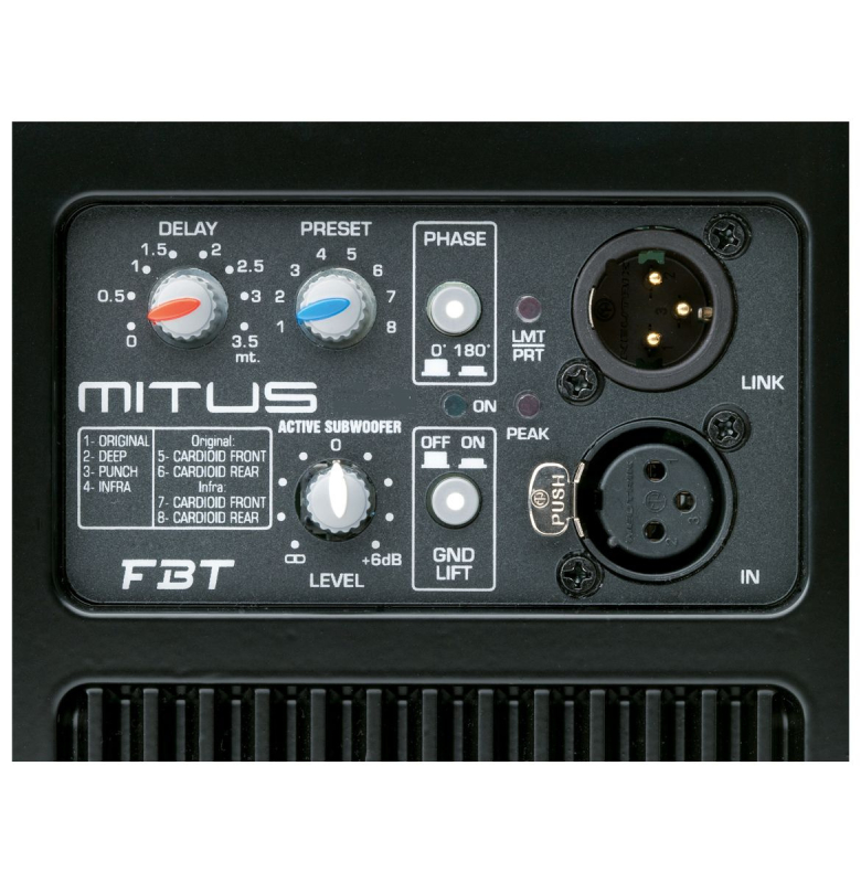 FBT Mitus 118 SA - aktywna kolumna niskotonowa - 2