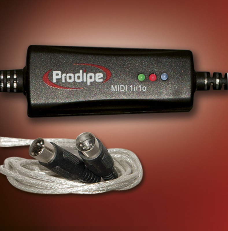 Prodipe Midi 1i1o - interfejs MIDI-USB - 2