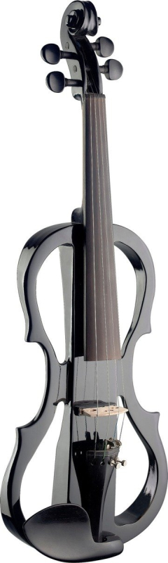 Stagg EVN X-4/4 BK – zestaw skrzypce elektryczne z akcesoriami - 4