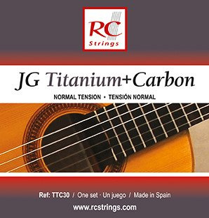 RC Strings TTC30 JG Titanium + Carbon - Struny do gitary klasycznej