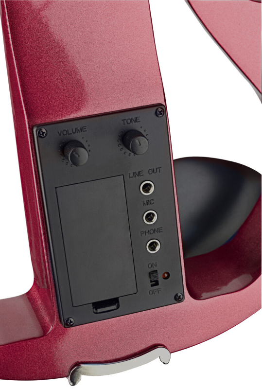 Stagg EVN X-4/4 MRD – zestaw skrzypce elektryczne z akcesoriami - 3