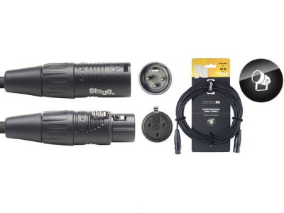 Stagg NDX10R3 - kabel DMX 10m