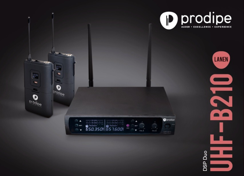 Prodipe B210DUO DSP UHF - system bezprzewodowy - 5