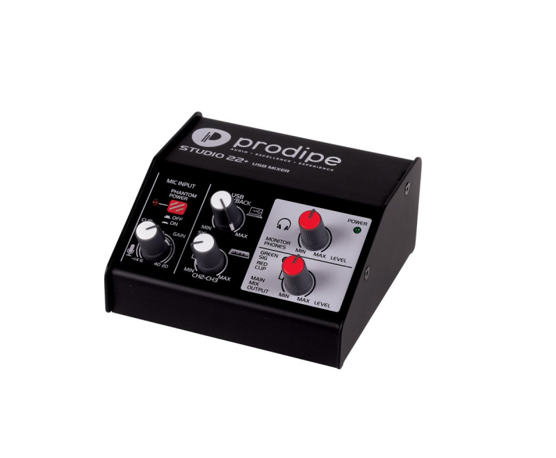 Prodipe Studio 22+ - interfejs audio - 2