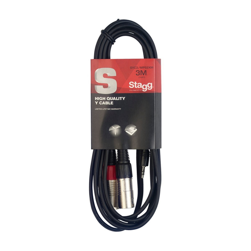 Stagg SYC3/MPSB2XM - kabel połączeniowy 3m - 2