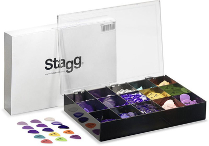Stagg PBOX10 zestaw - kostki do gitary 1080 szt