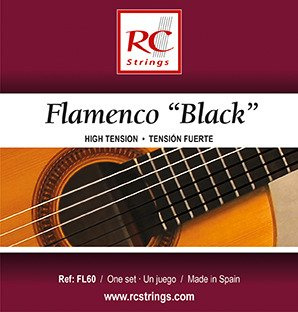RC Strings FL60 Flamenco Black - Struny do gitary klasycznej