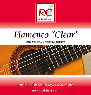 RC Strings FL70 Flamenco Clear - Struny do gitary klasycznej
