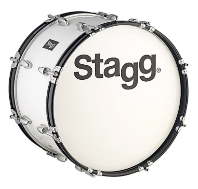 Stagg  MABD-2612 - bęben marszowy 26" z nosidłem i bijakiem