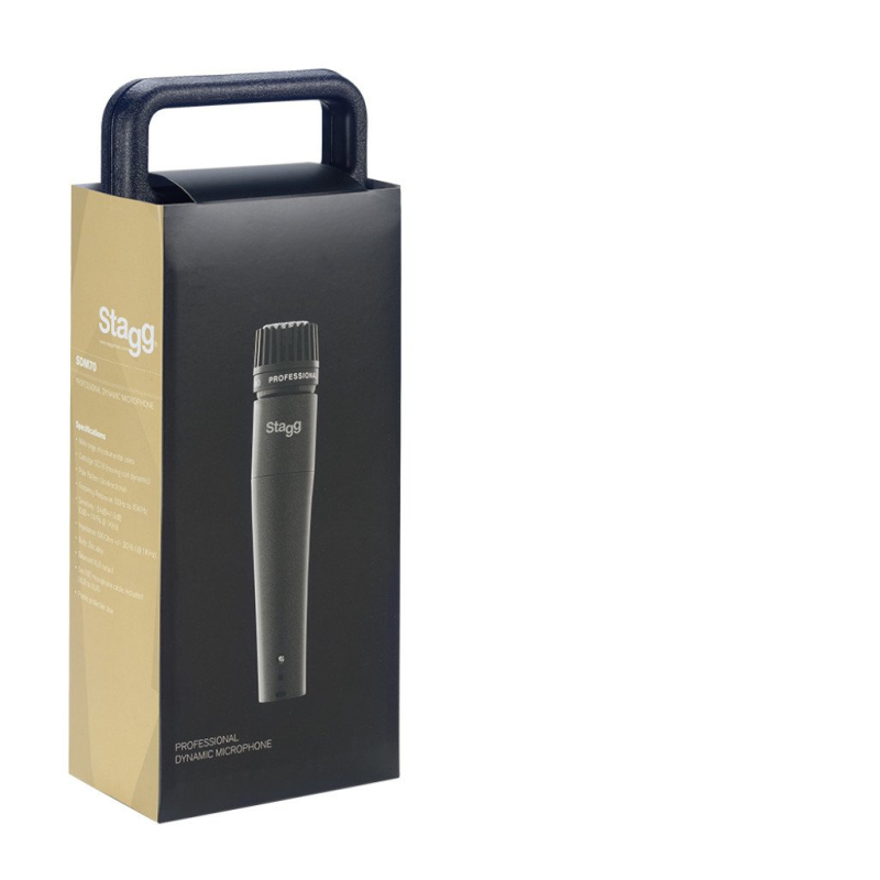 Stagg SDM70 - mikrofon dynamiczny, DC18 - 3