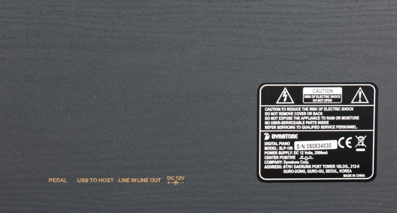 Dynatone SLP-150 BK - pianino cyfrowe - 13