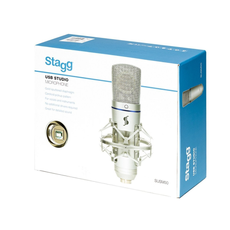 Stagg SUSM50 -  mikrofon studyjny USB - 3