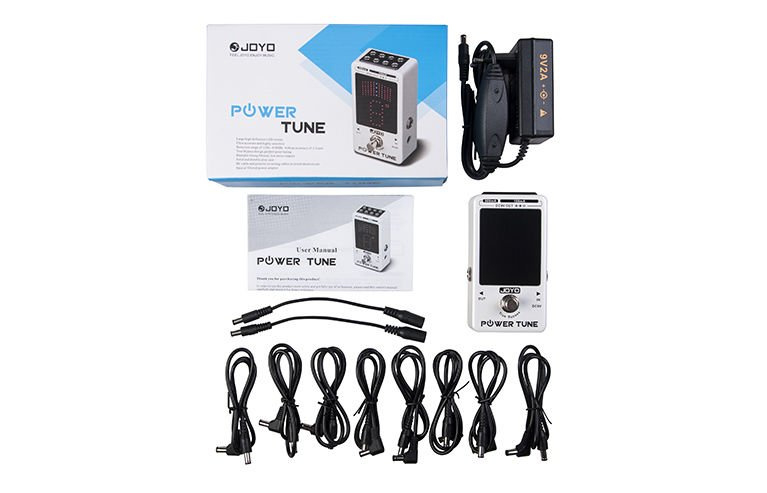 Joyo JF-18 R Power Tune - tuner z funkcją zasilacza - 5