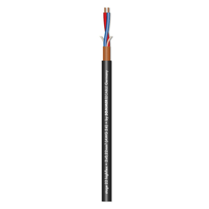 Sommer Cable Stage 22 Highflex B - kabel mikrofonowy, szpula 100m - 2