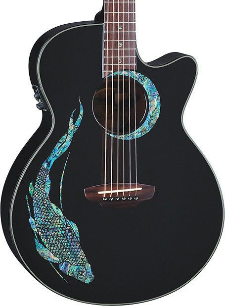Luna Fauna Koi - gitara elektro-akustyczna - 4